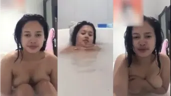 Berendam Sambil Ngundang Si Burung Liar, Bikin Si Pascol Auto Tegang.
