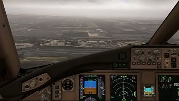 Pesawat Turkish Airlines Boeing 777 Mendarat Di Istanbul, Bikin Basah Lihat Pendaratan Hotnya Di Msfs2024