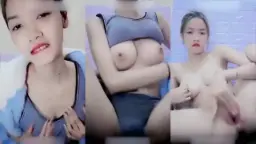 Panya Abg Toket Gede Baju Biru Muda, Bikin Sange Lihat Gerakannya