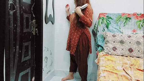 Ibu Tiri Pakistan Main Gila Sama Tetangga Om-om, Suara Hindi Jelas Bikin Makin Panas.