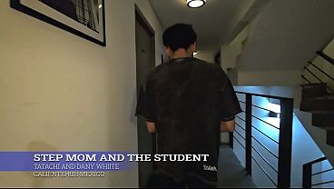 Ibu Tiri Lagi Ngajarin Murid Yang Lagi Panas, Bikin Pelajaran Jadi Basah.