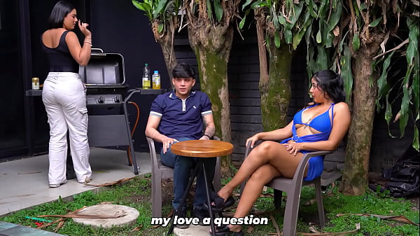 Diam, Jangan Berisik! – Ibu Tiri Sialan Ngewe Pacar Anak Perempuannya Diam-diam – Big Jackson & Lina Henao