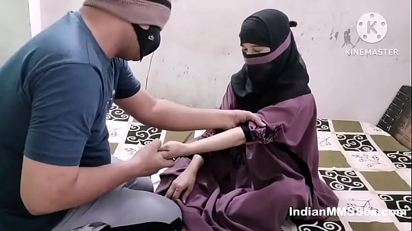 Bhabhi India Berhijab Digebrek Suami Sampai Muncrat