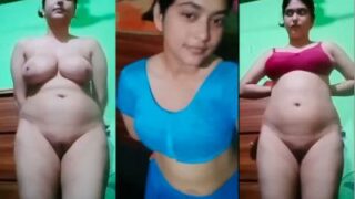Gadis Cantik Dengan Payudara Montok Rekam Video Bugilnya Sendiri
