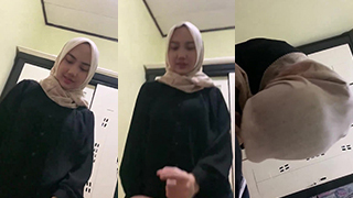Hijab Miss Dv Digoyang Sampai Crott Di Kost, Merem Melek Nikmatin