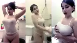 Live Mandi Babyfe, Basah Kuyup Bikin Gregetan