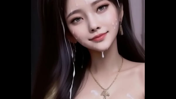 Gadis China Berpakaian Hanfu Putih Hasil Ai, Penuh Cairan Kental, Senyum Malu-malu Bikin Greget